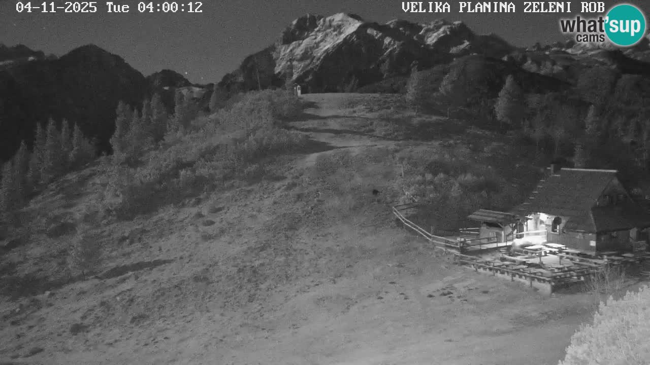 Zeleni Rob | Web kamera Velika Planina
