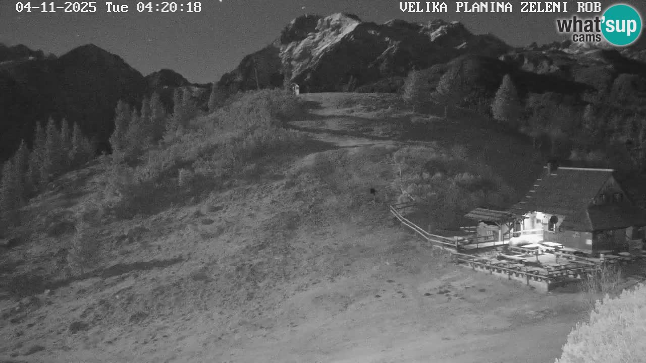 Zeleni Rob | Webcam live Velika Planina