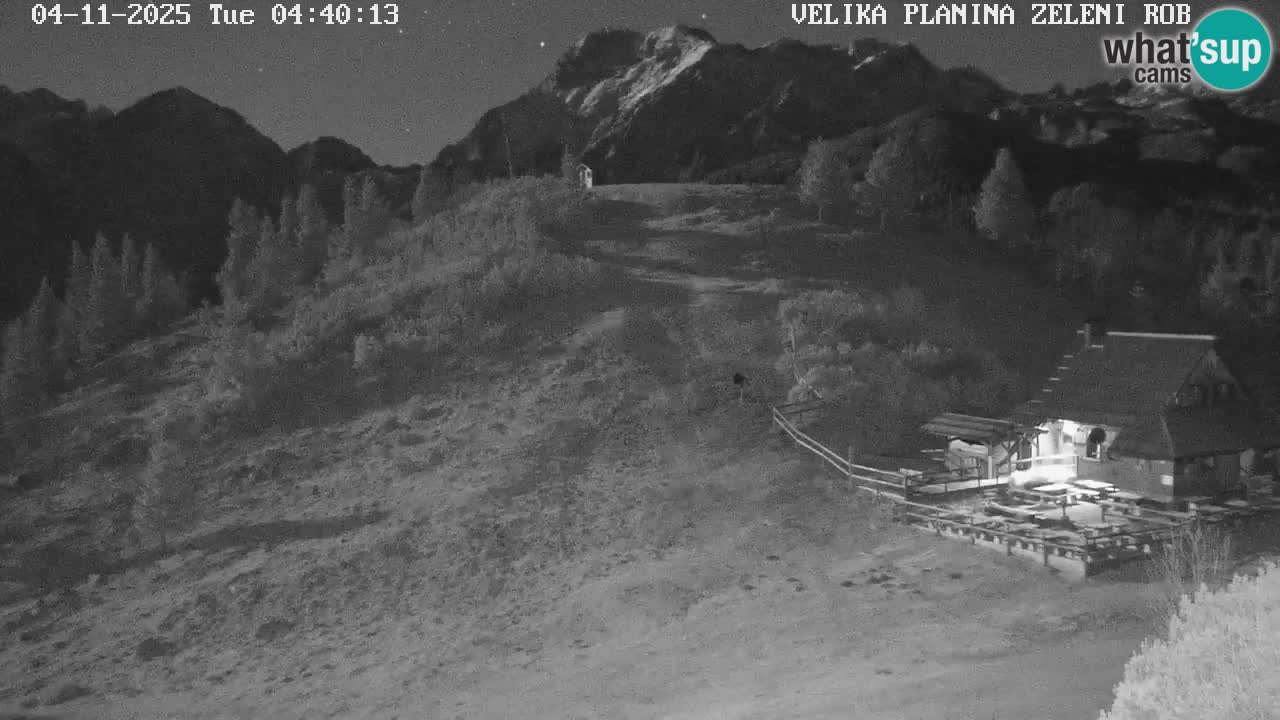 Zeleni Rob – Webcam live | Velika Planina