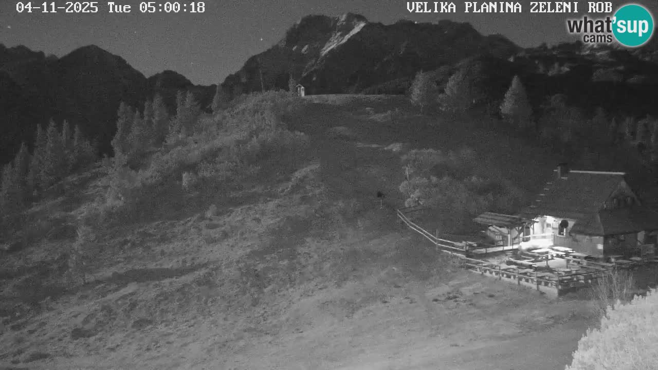 Zeleni Rob – Webcam live | Velika Planina