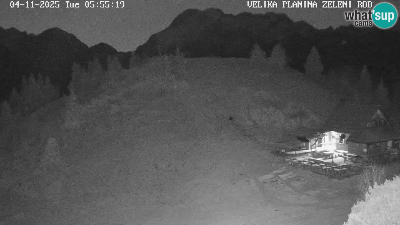 Zeleni Rob – Webcam live | Velika Planina