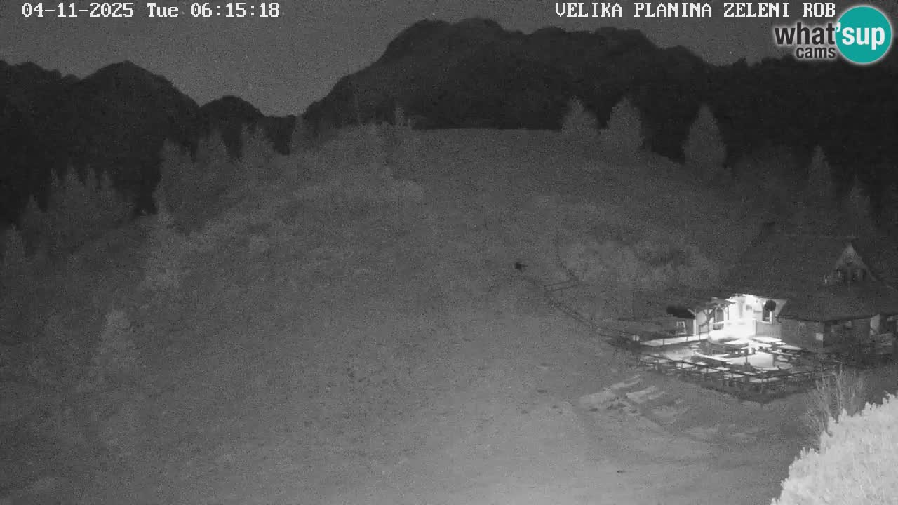 Zeleni Rob – Webcam live | Velika Planina