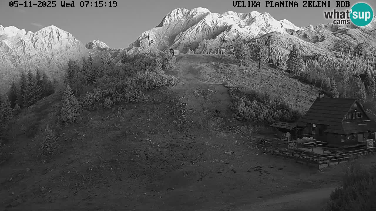 Zeleni Rob – Webcam live | Velika Planina