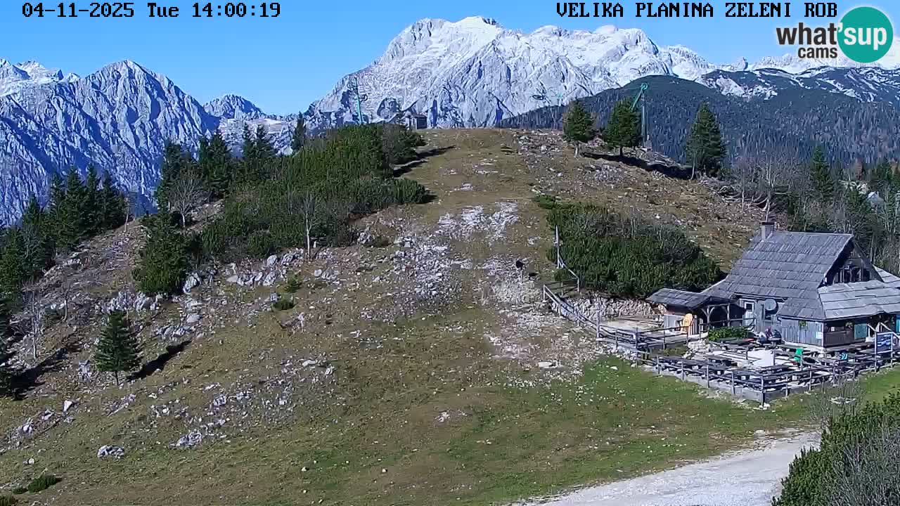 Zeleni Rob – Webcam live | Velika Planina