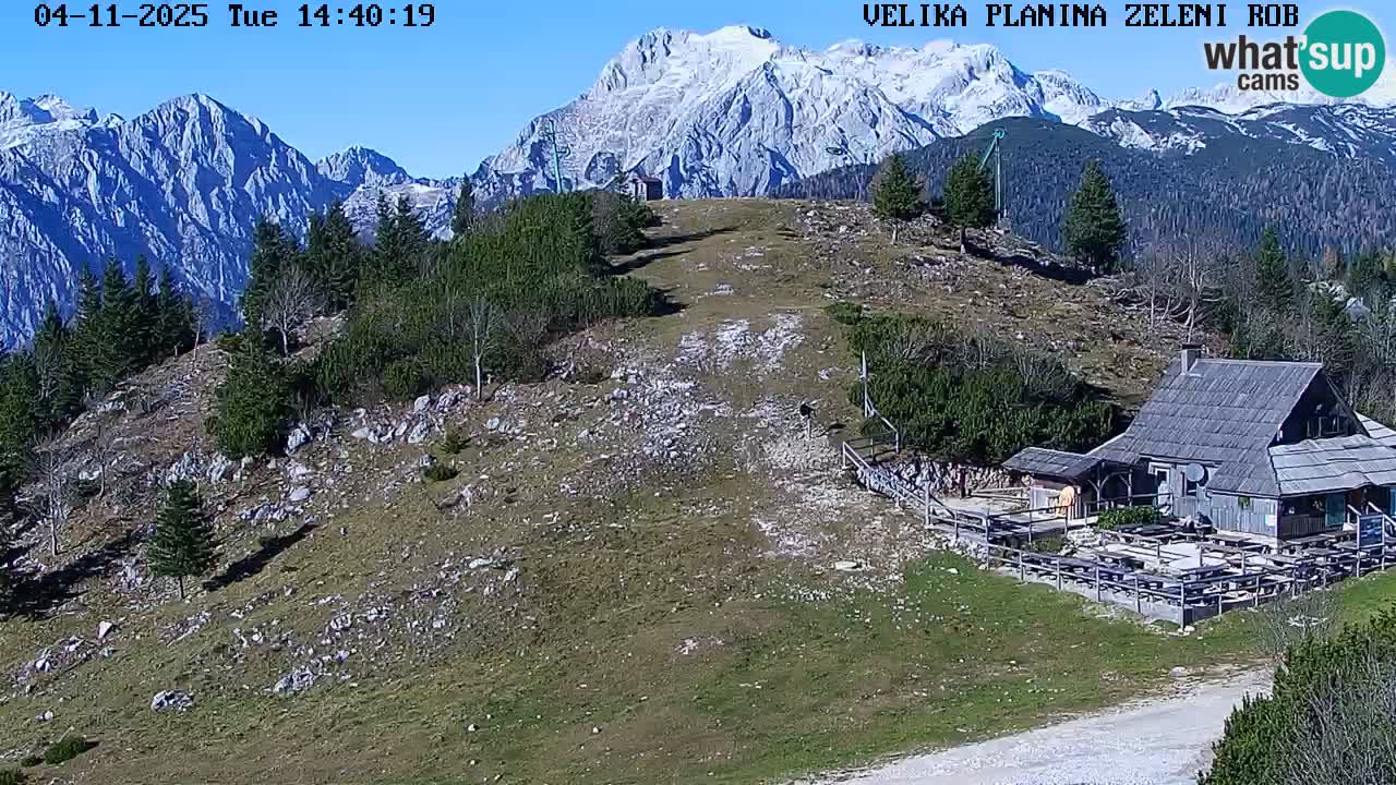 Zeleni Rob | Webcam live Velika Planina