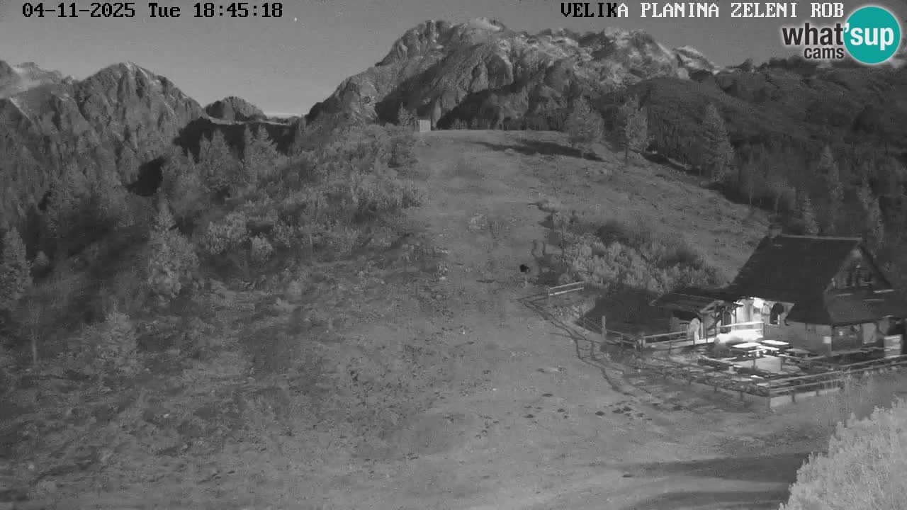 Zeleni Rob – Webcam live | Velika Planina