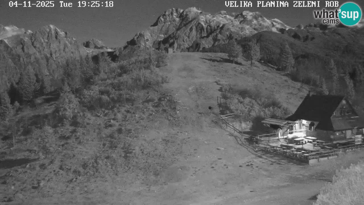 Zeleni Rob – Webcam live | Velika Planina