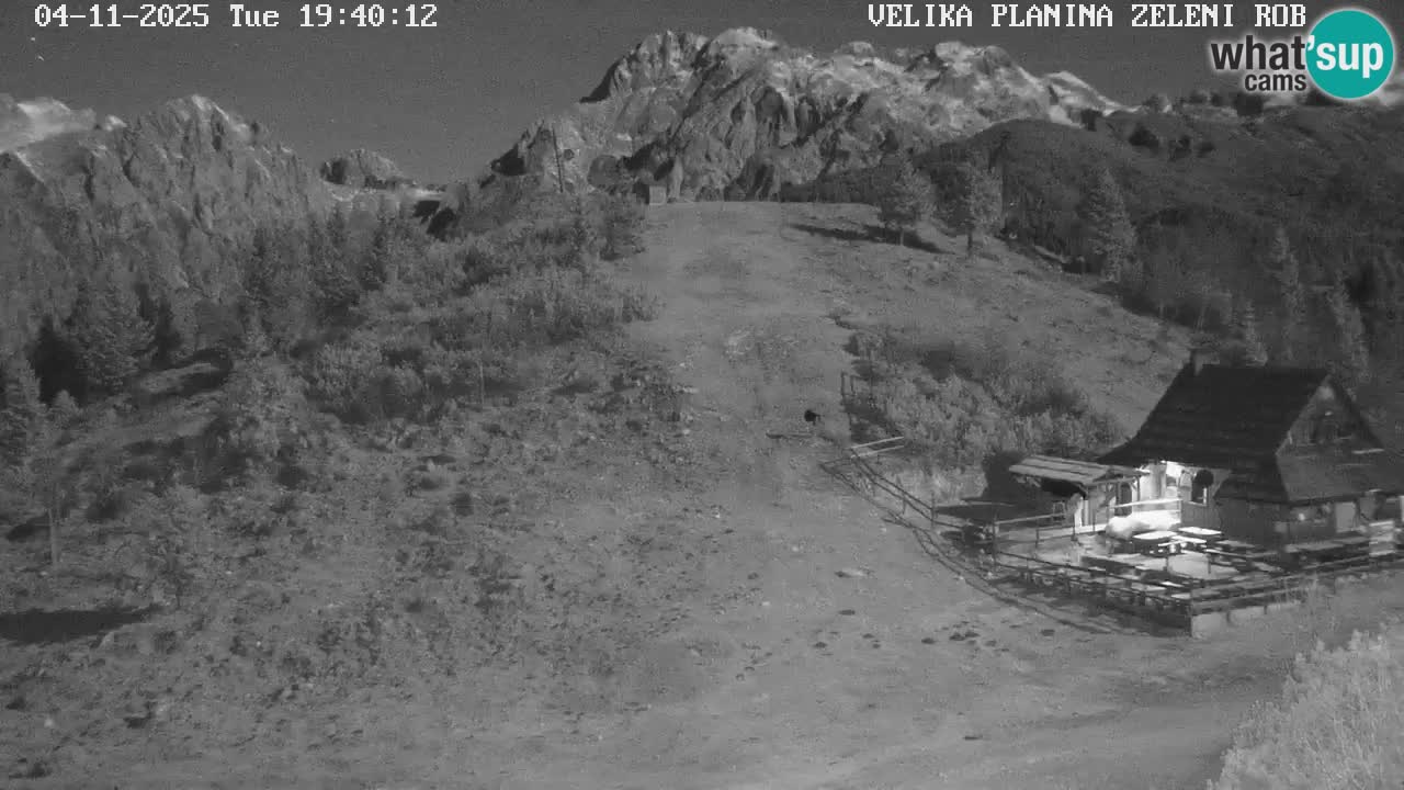 Zeleni Rob – Webcam live | Velika Planina