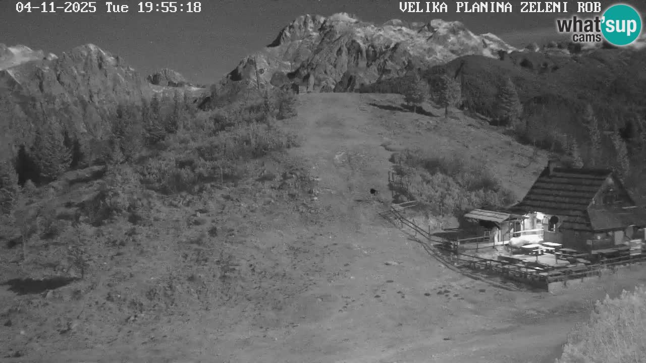 Zeleni Rob – Webcam live | Velika Planina