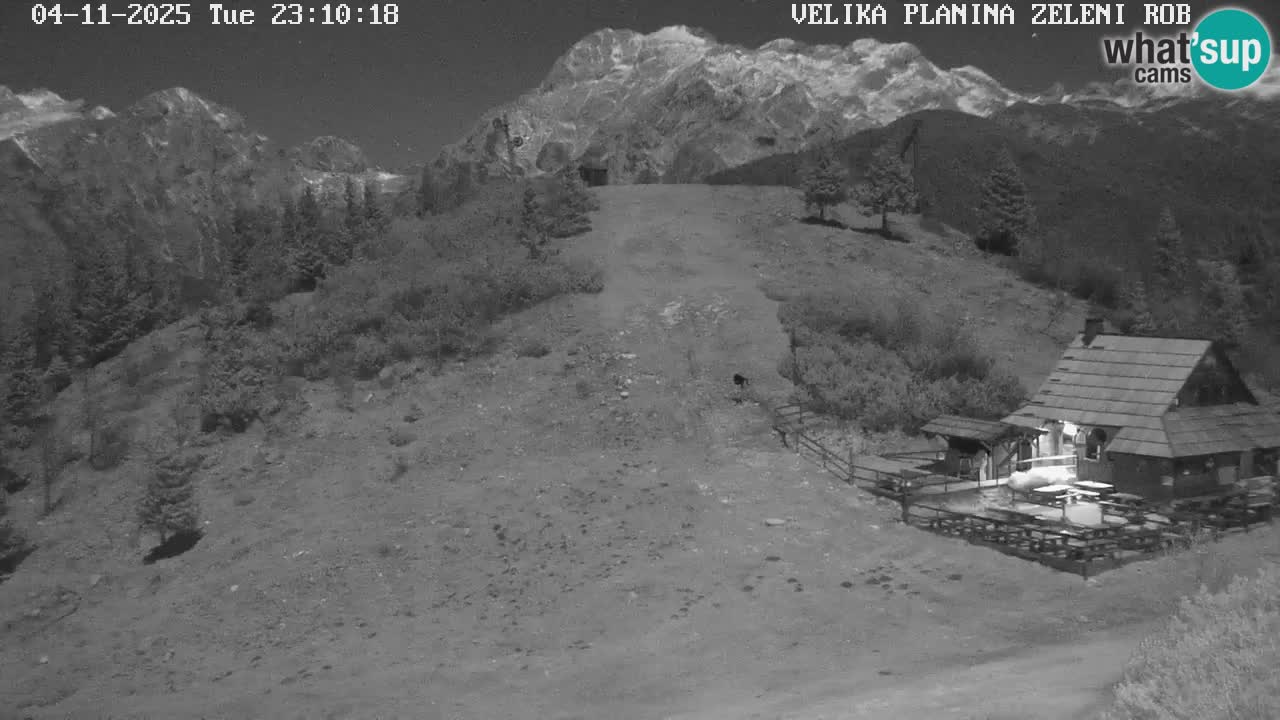 Zeleni Rob – Webcam live | Velika Planina