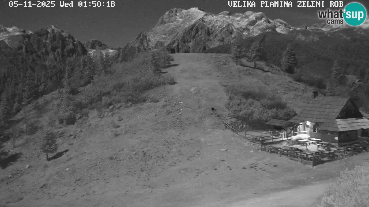 Zeleni Rob | Web kamera Velika Planina