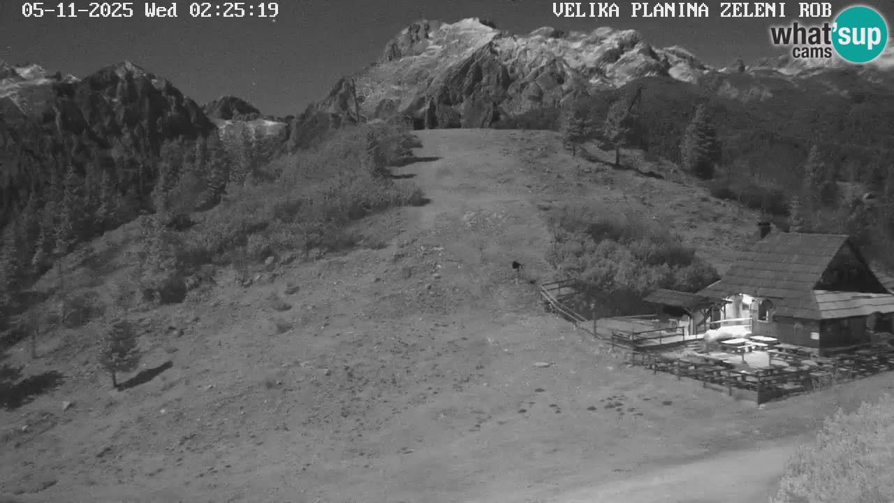 Zeleni Rob – Webcam live | Velika Planina
