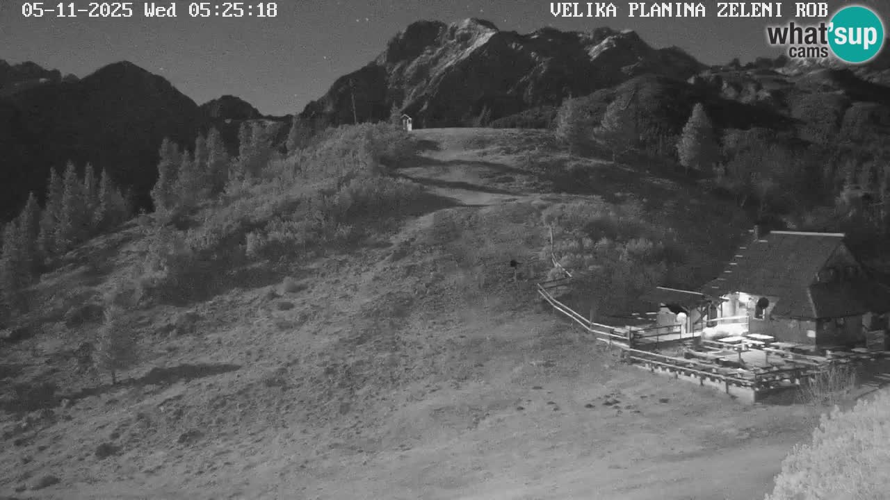 Zeleni Rob – Webcam live | Velika Planina