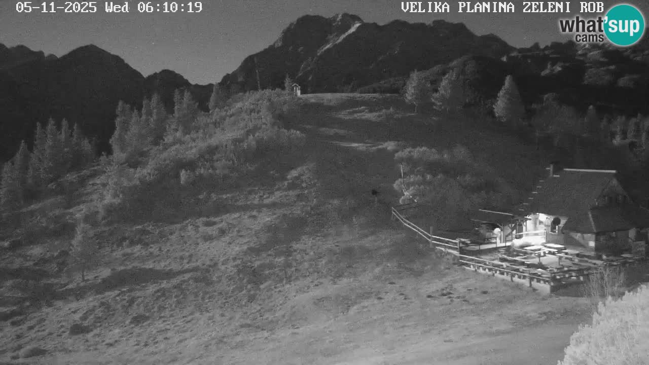 Zeleni Rob – Webcam live | Velika Planina