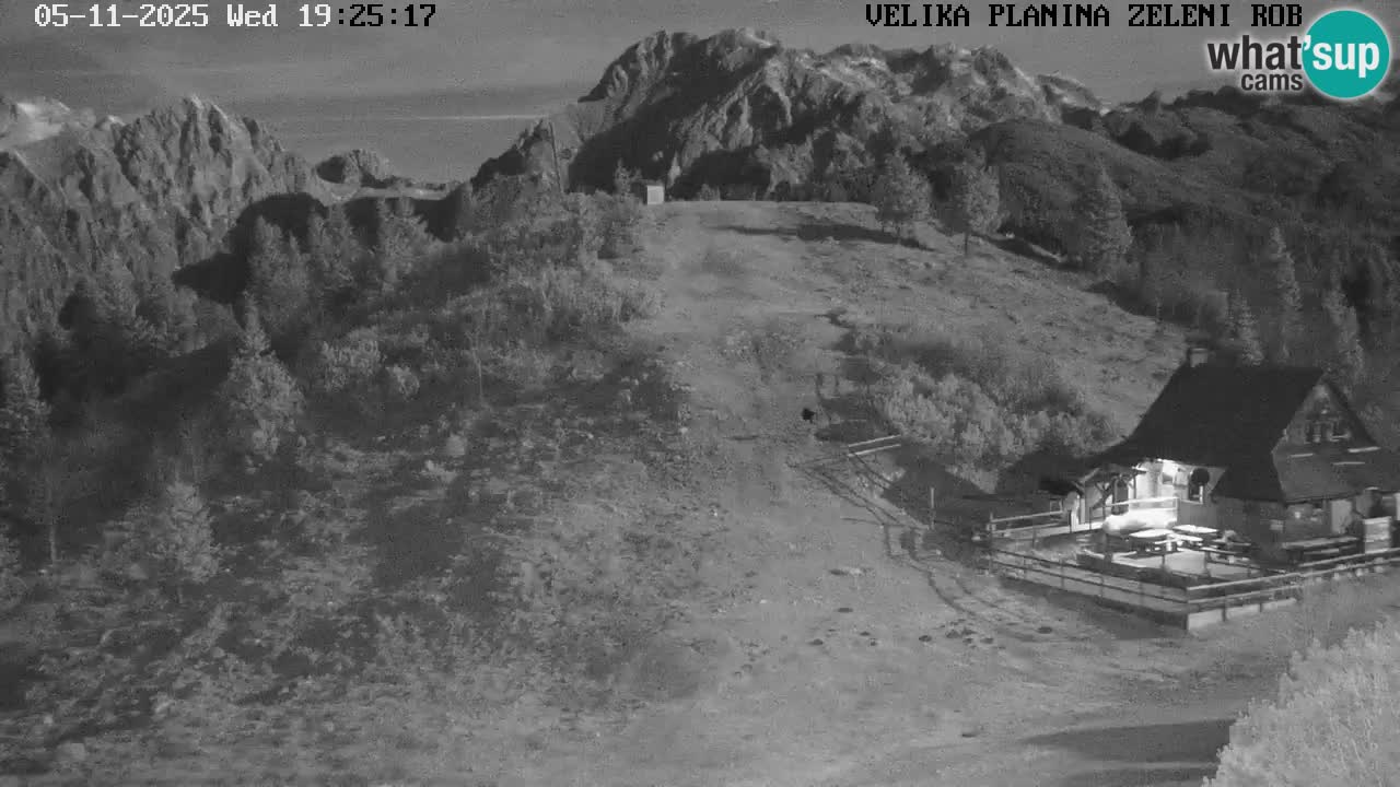 Zeleni Rob – Webcam live | Velika Planina
