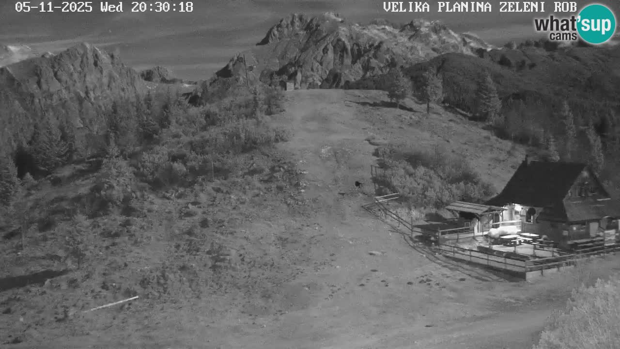 Zeleni Rob – Webcam live | Velika Planina
