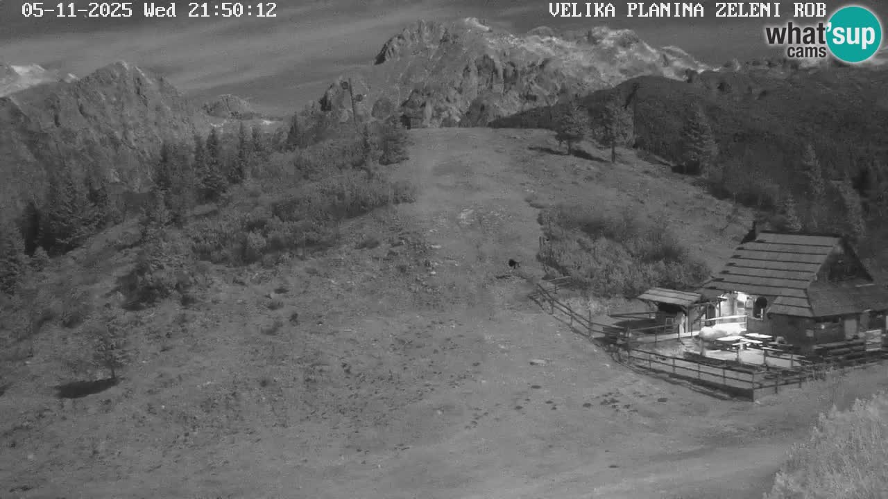 Zeleni Rob | Web kamera Velika Planina
