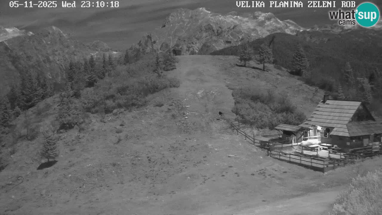 Zeleni Rob – Webcam live | Velika Planina