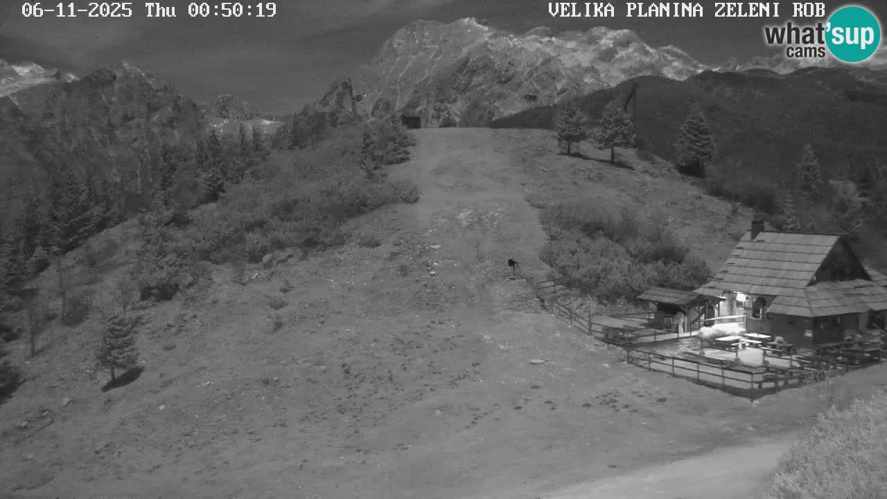 Zeleni Rob – Webcam live | Velika Planina
