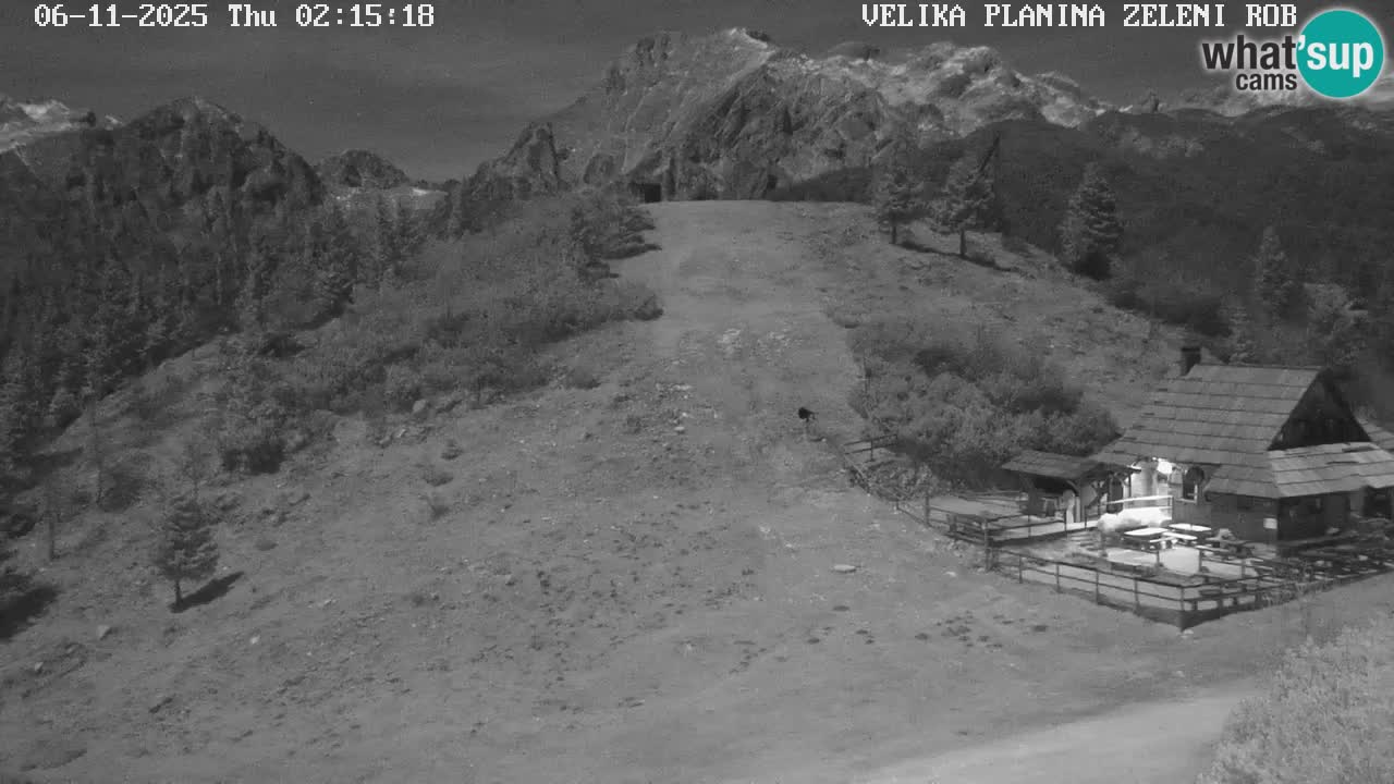 Zeleni Rob | Webcam live Velika Planina