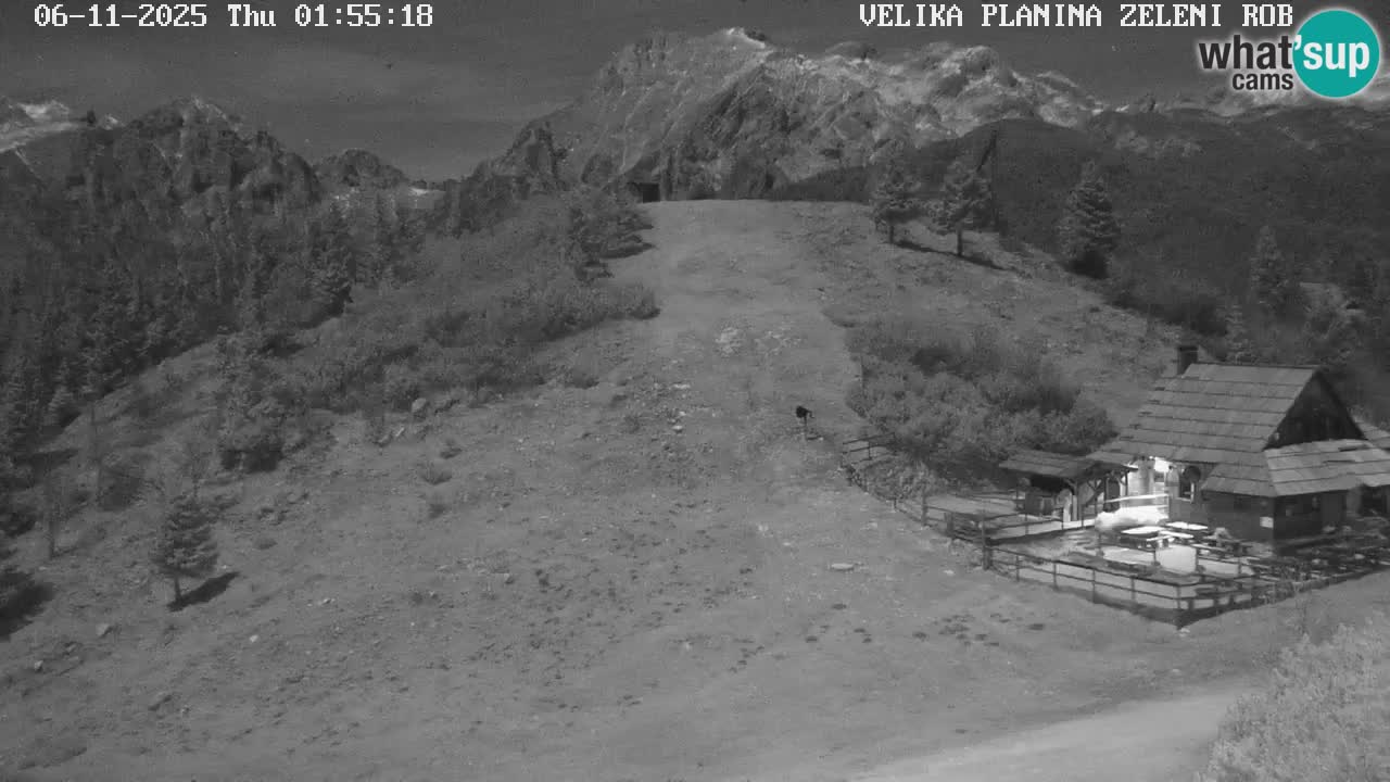 Zeleni Rob – Webcam live | Velika Planina