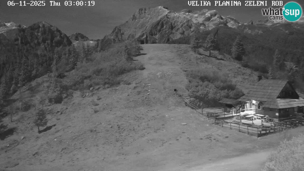 Zeleni Rob | Webcam live Velika Planina
