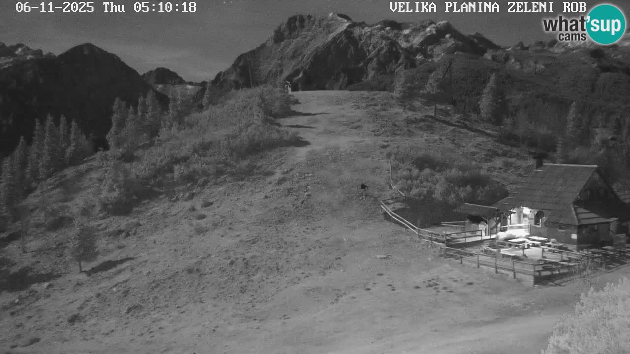 Zeleni Rob – Webcam live | Velika Planina