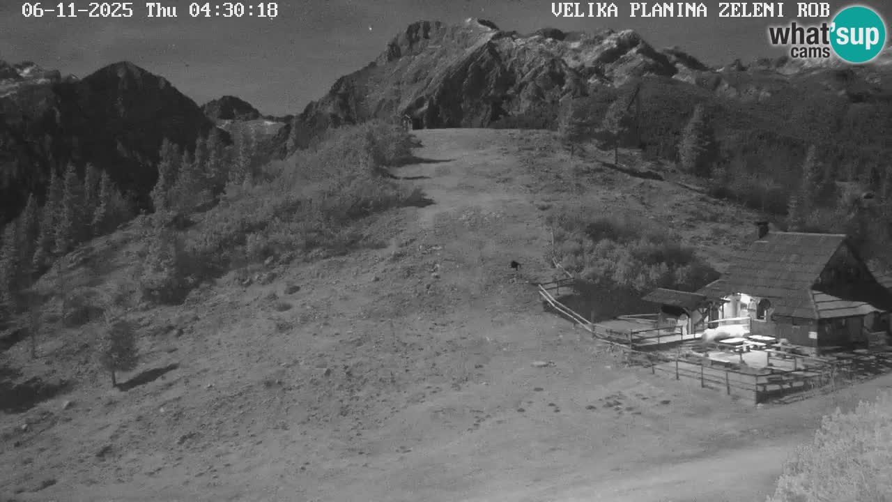 Zeleni Rob – Webcam live | Velika Planina
