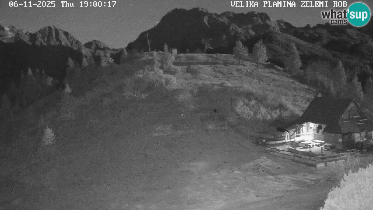 Zeleni Rob | Webcam live Velika Planina