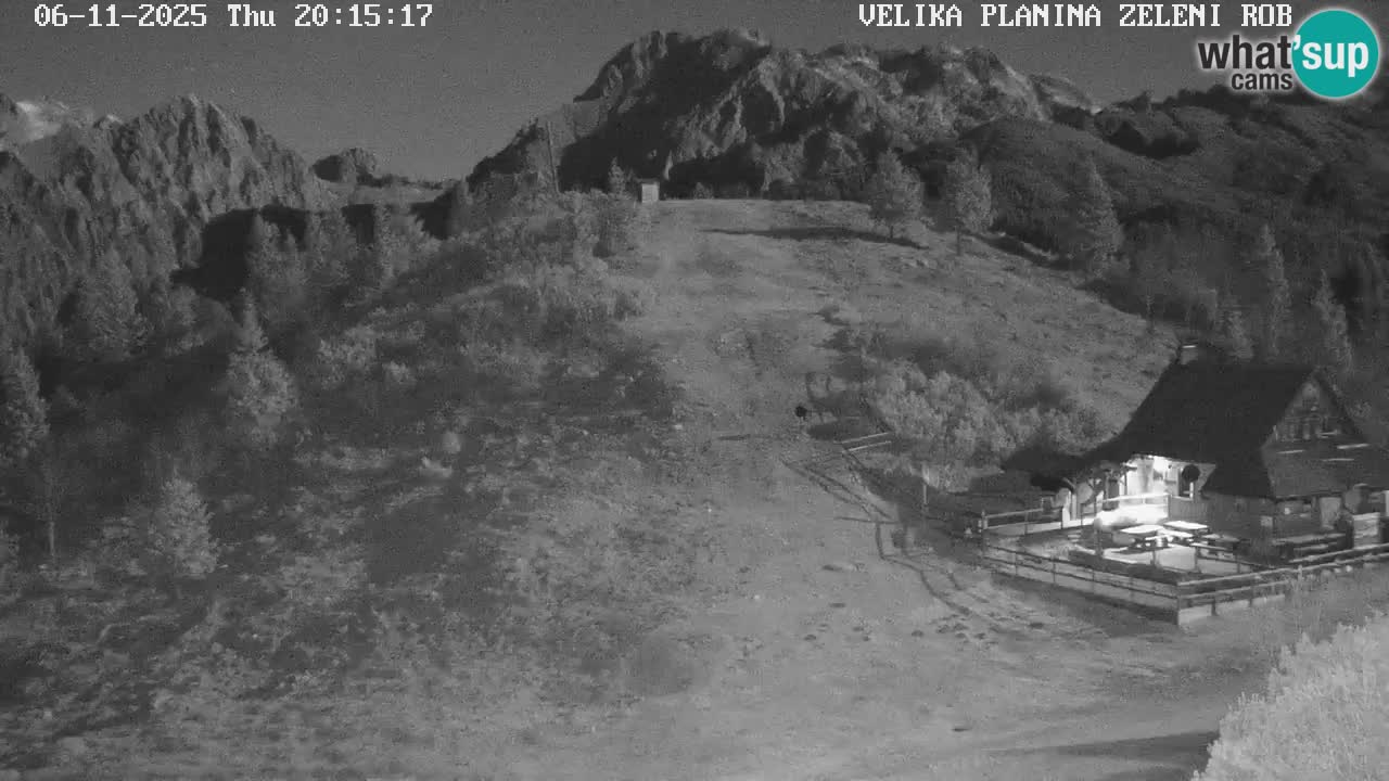 Zeleni Rob – Webcam live | Velika Planina