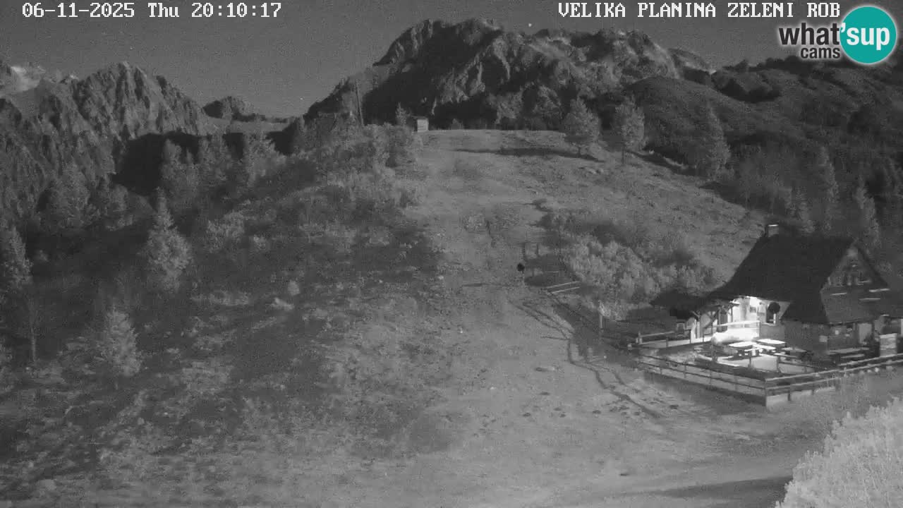 Zeleni Rob | Webcam live Velika Planina