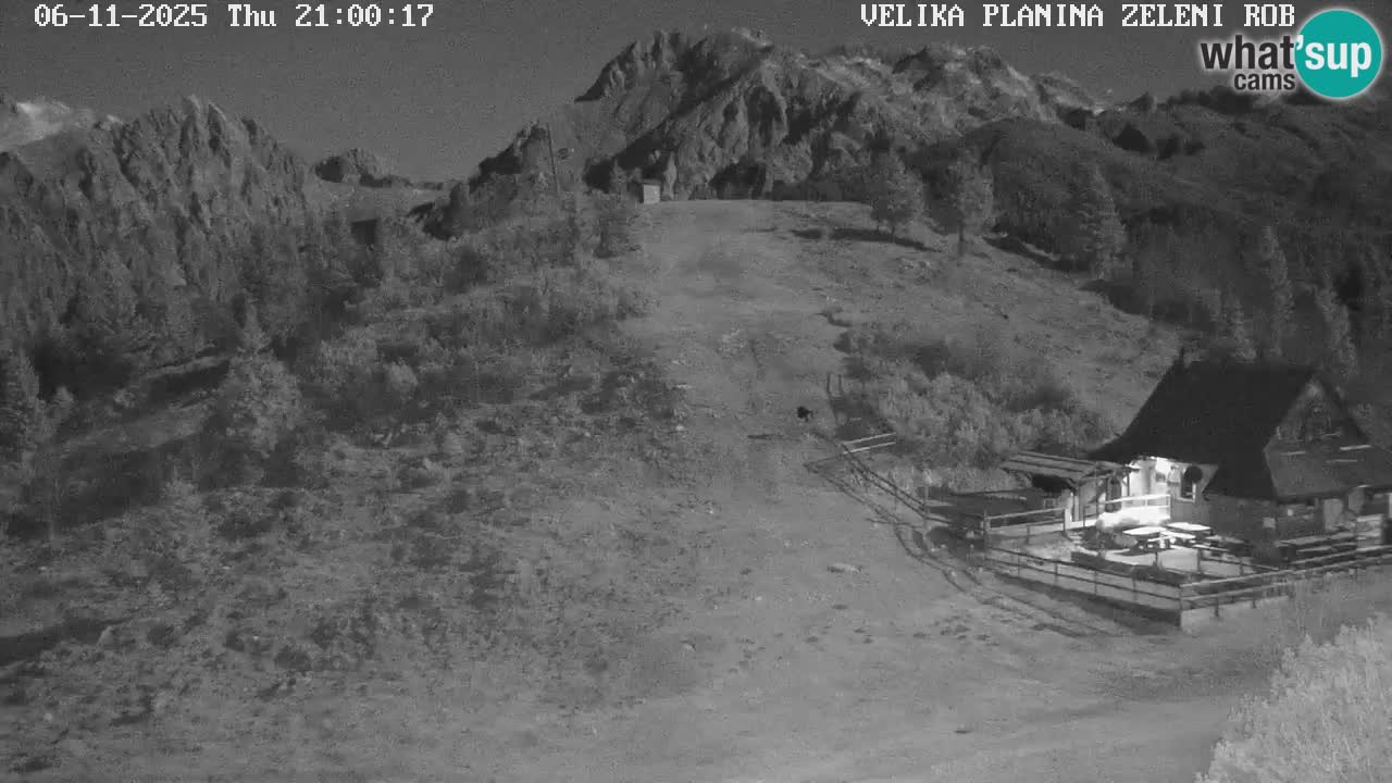 Zeleni Rob – Webcam live | Velika Planina