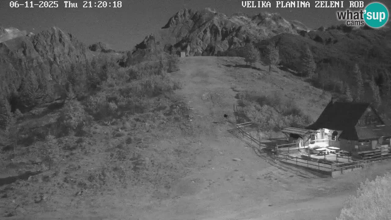 Zeleni Rob | Webcam live Velika Planina