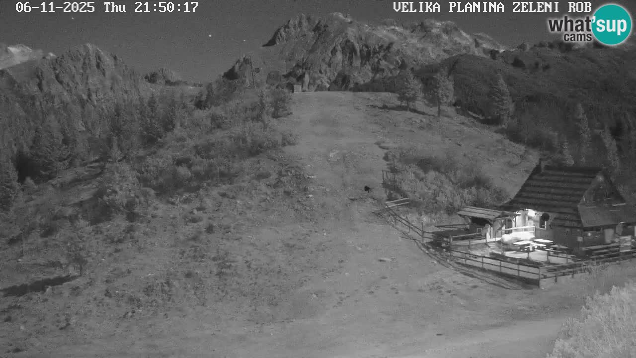 Zeleni Rob – Webcam live | Velika Planina