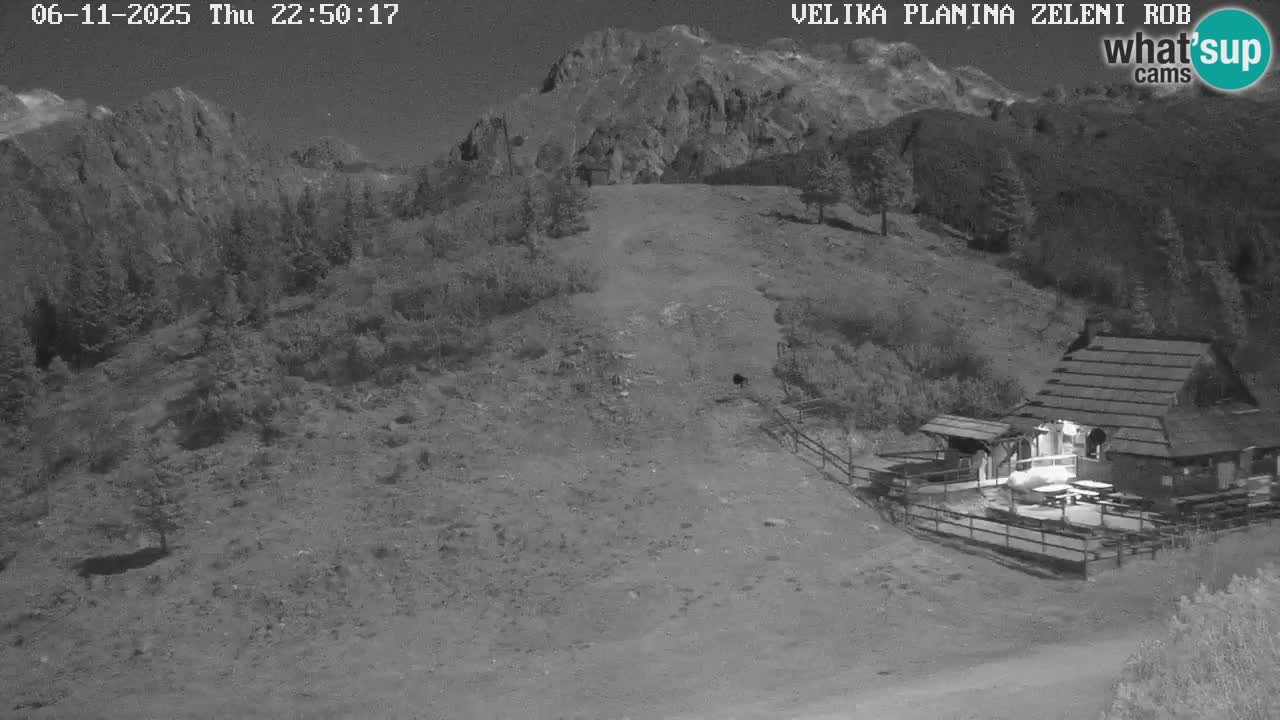 Zeleni Rob – Webcam live | Velika Planina
