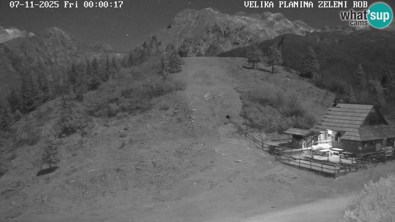 Zeleni Rob – Webcam live | Velika Planina
