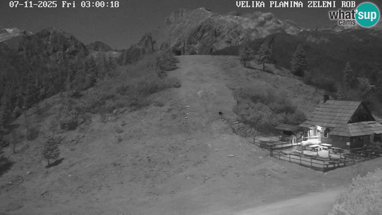 Zeleni Rob – Webcam live | Velika Planina