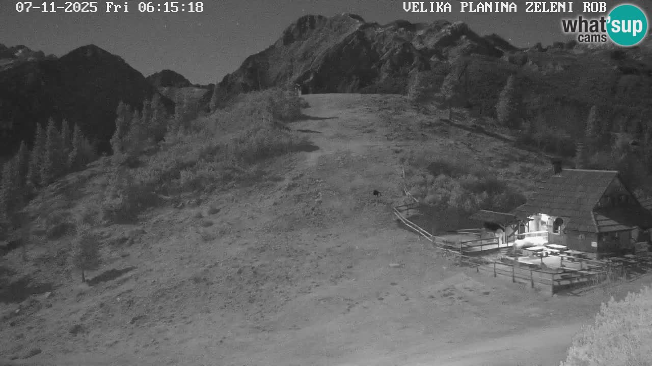Zeleni Rob – Webcam live | Velika Planina