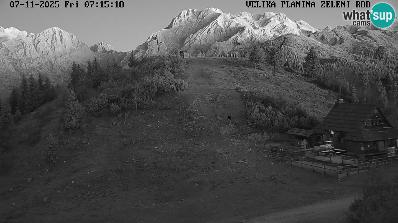 Zeleni Rob | Webcam live Velika Planina
