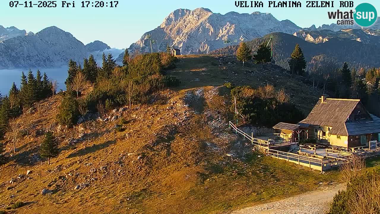 Zeleni Rob | Webcam live Velika Planina