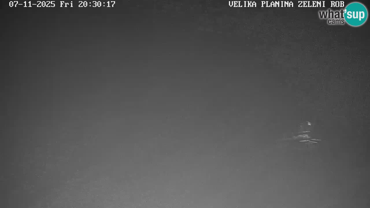 Zeleni Rob | Webcam en vivo Velika Planina