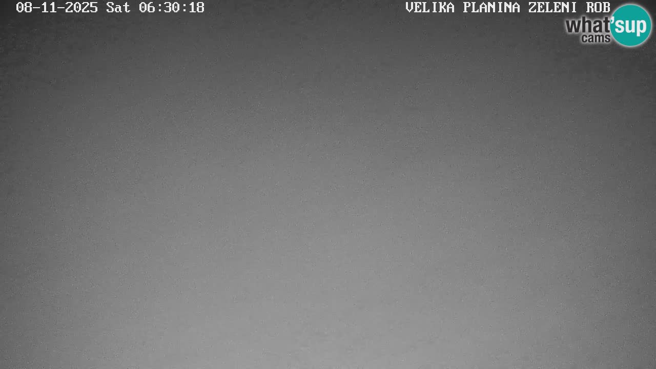 Zeleni Rob | Webcam en vivo Velika Planina