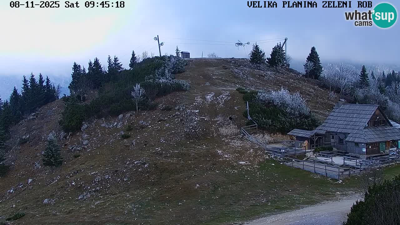 Zeleni Rob | Web kamera Velika Planina