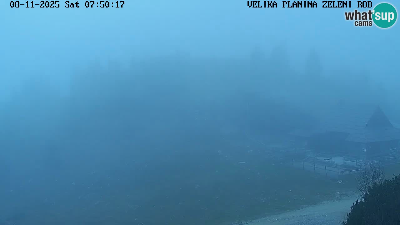 Zeleni Rob | Web kamera Velika Planina
