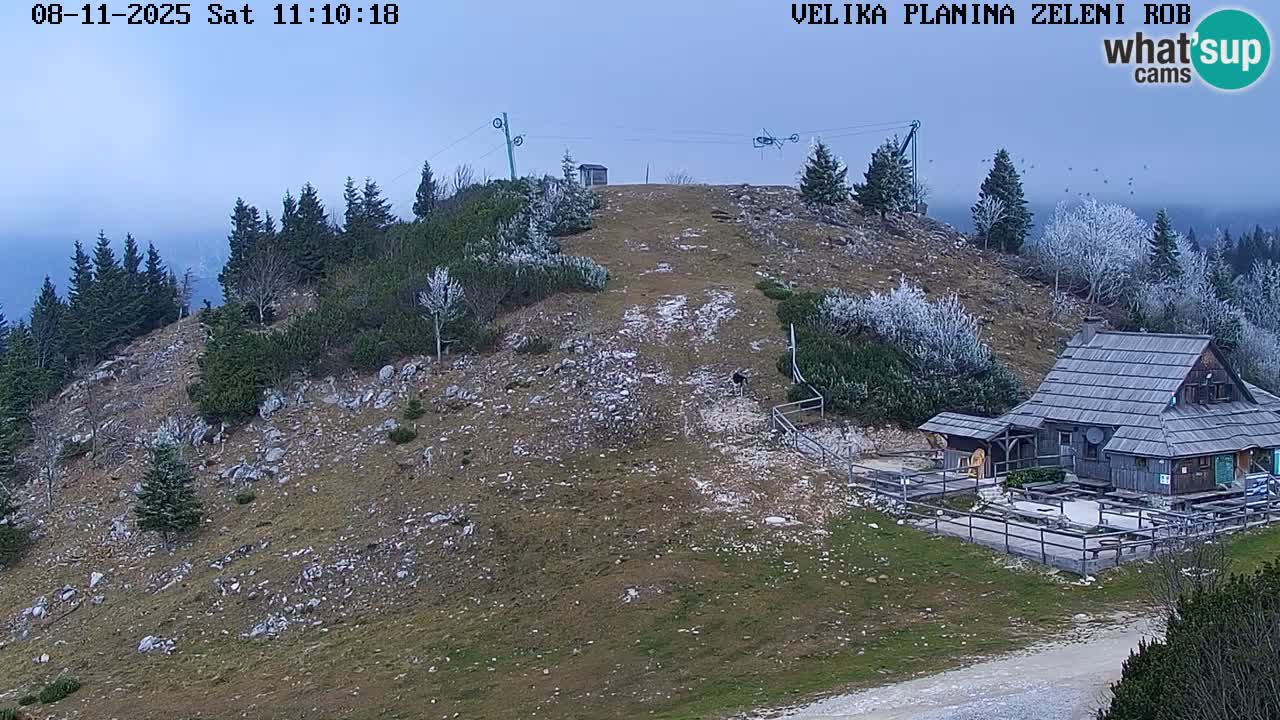 Zeleni Rob | Webcam live Velika Planina