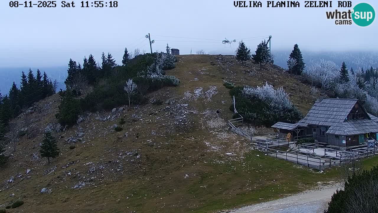 Zeleni Rob – Webcam live | Velika Planina