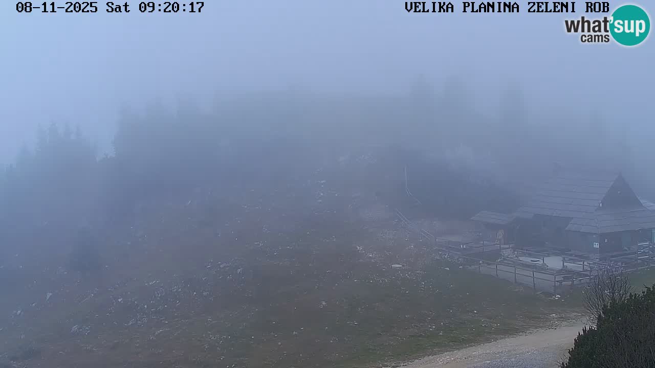 Zeleni Rob | Webcam en vivo Velika Planina