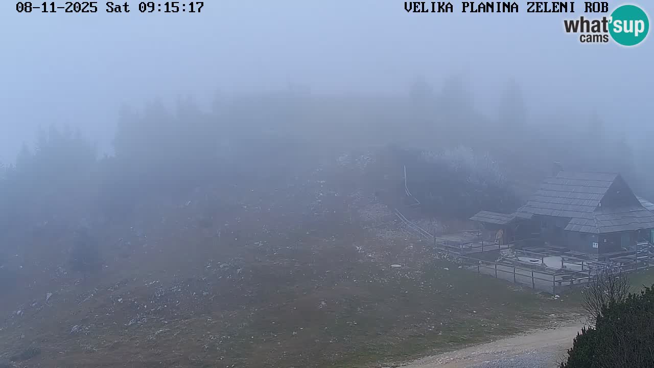 Zeleni Rob – Webcam live | Velika Planina