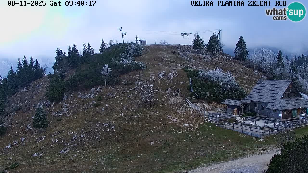 Zeleni Rob | Web kamera Velika Planina