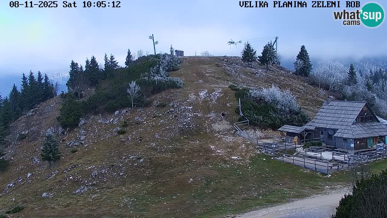 Zeleni Rob | Web kamera Velika Planina